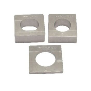 Set de 3 gabarits A, B & E