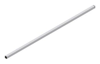 Tube carré en alliage d'aluminium