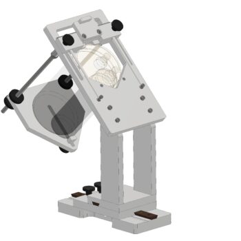 Outillage support biberon à 45 °